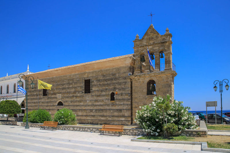 !Kościół św. Mikołaja z Molos - Zakintos, stolica Zakynthos