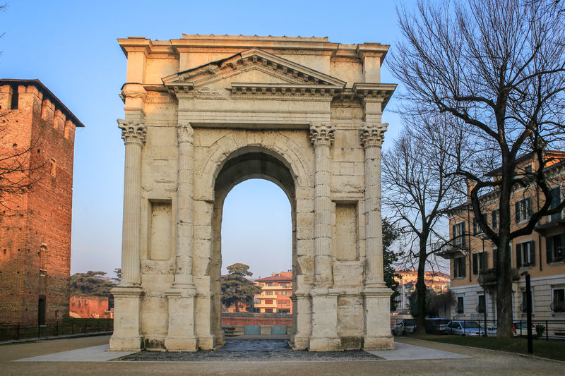 !Arco dei Gavi - Łuk Gawiuszów w Weronie