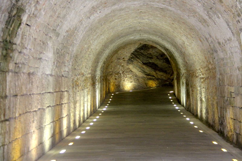 Tunel na stadionie Panatenajskim