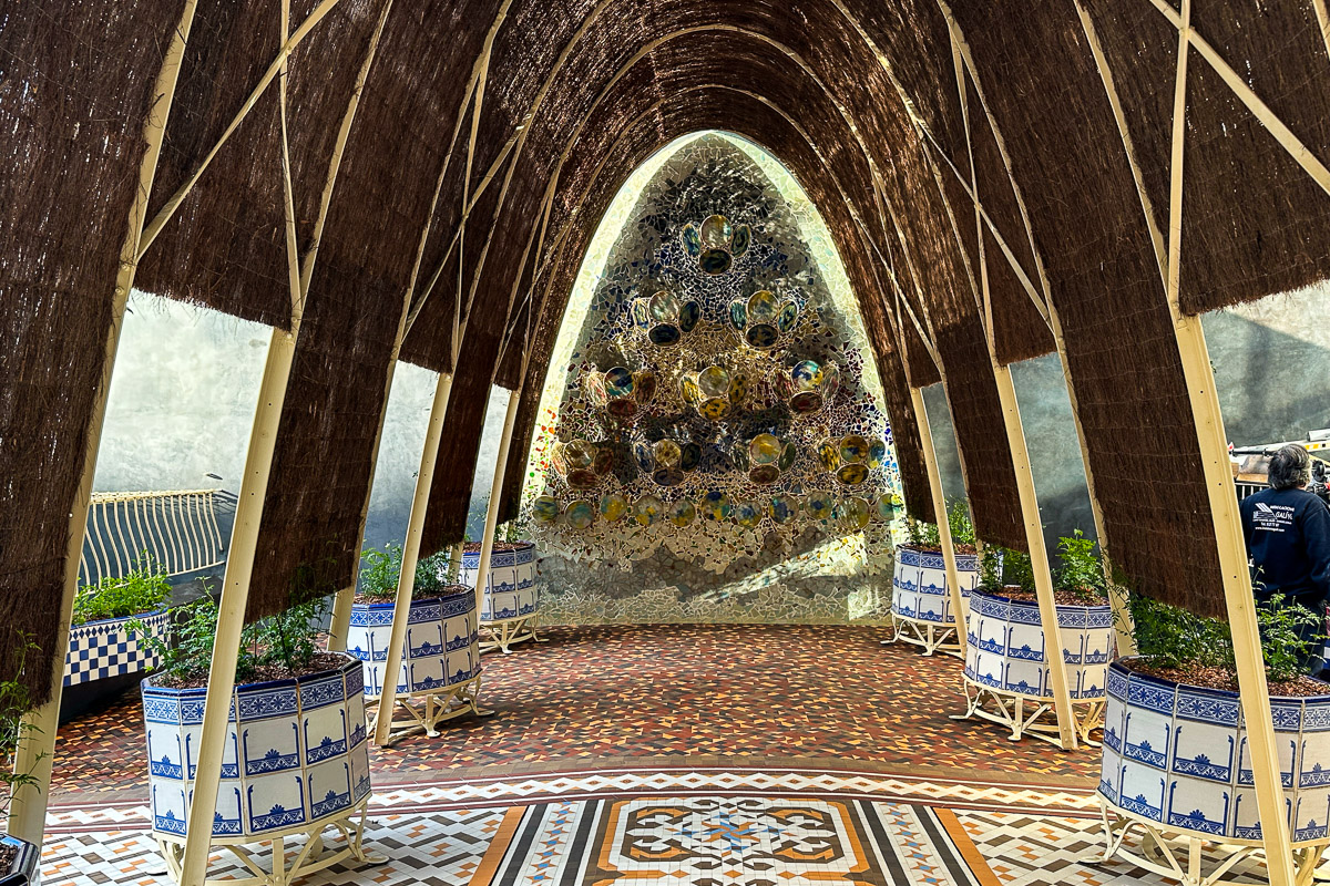 Taras i ogród Casa Batlló