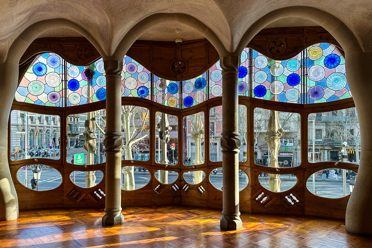 Główny salon w Casa Batlló