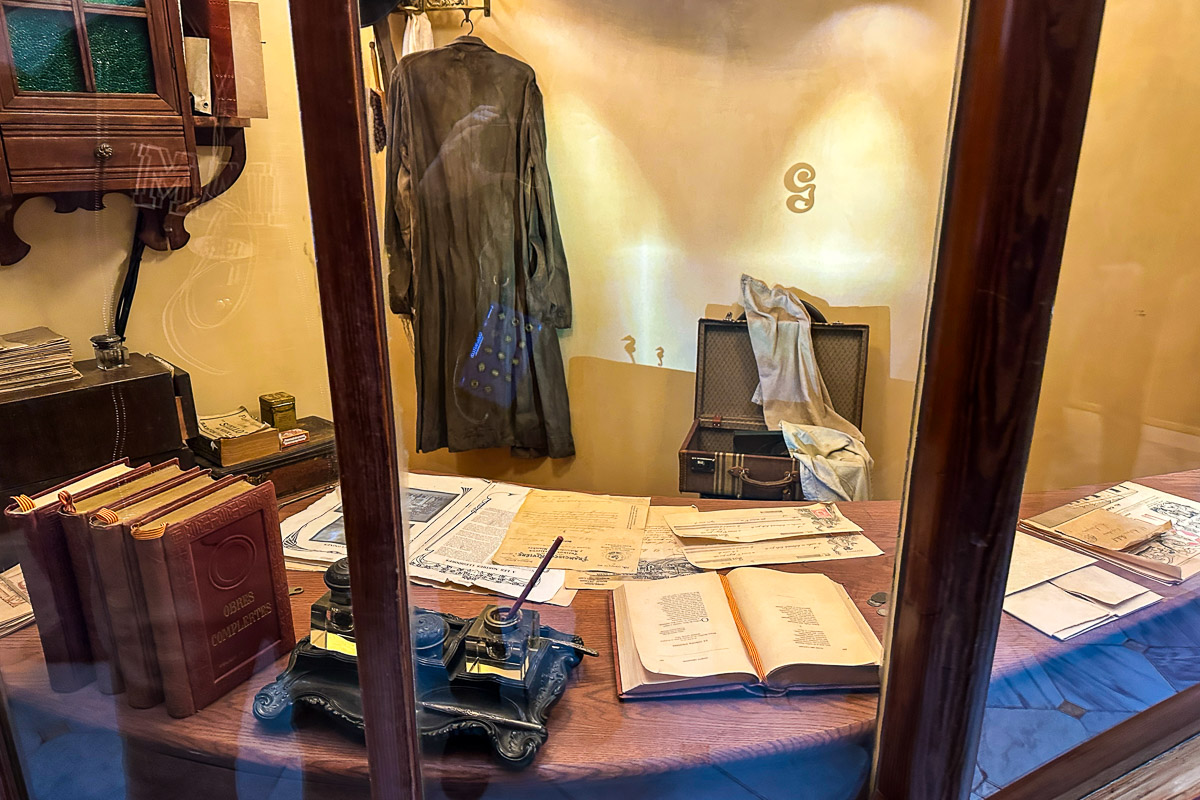 Odwzorowana stróżówka w Casa Batlló