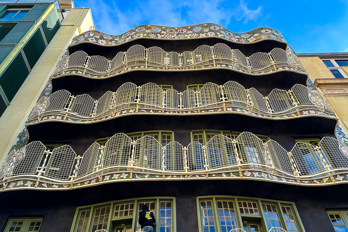 Tył Casa Batlló