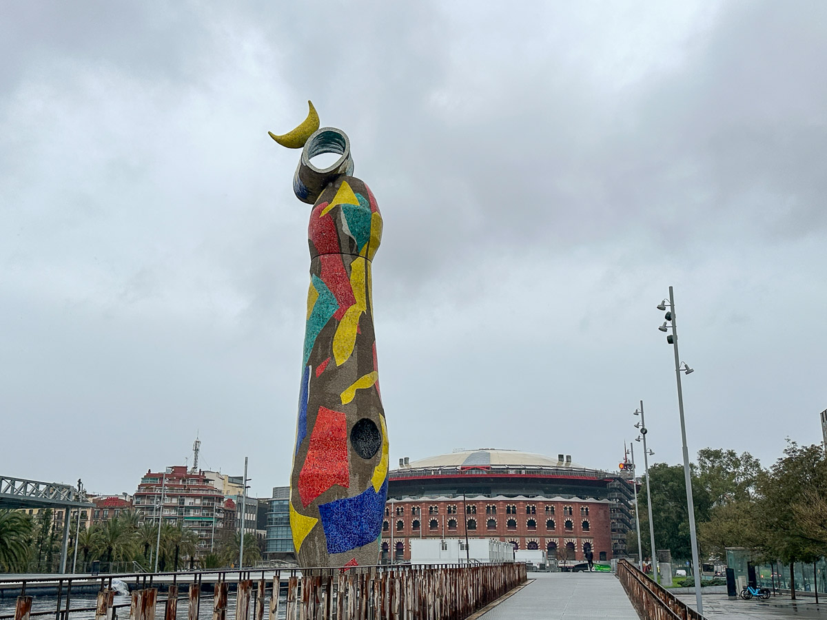 Kobieta i kwiat (Dona i ocell) - Joan Miró