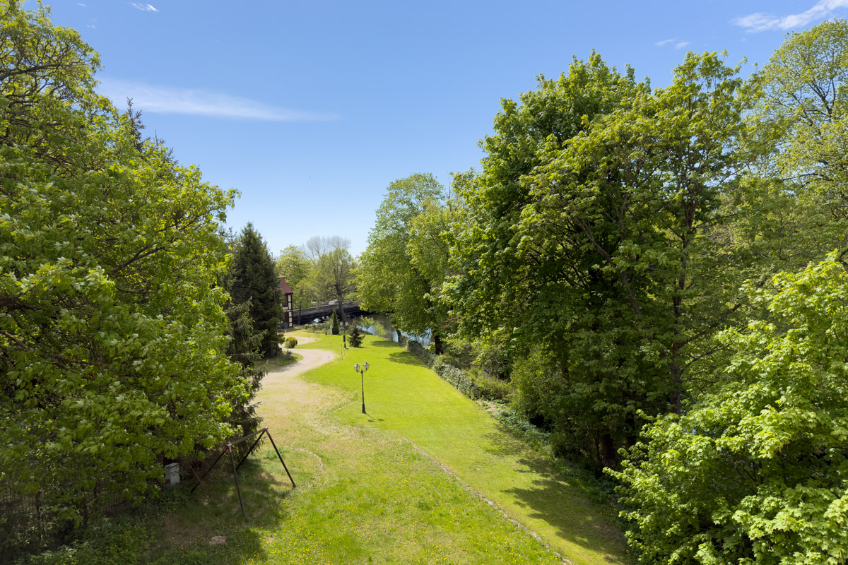 Darłowo - widok z murów Zamku