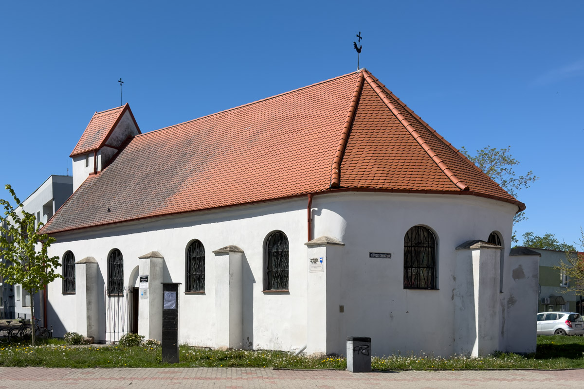 Widok na Kościół św. Jerzego - Darłowo