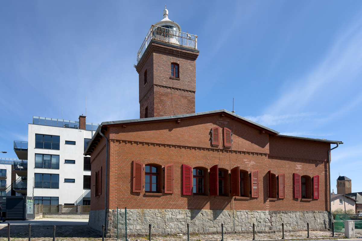 Widok na latarnię morską - Darłówko (Darłowo)