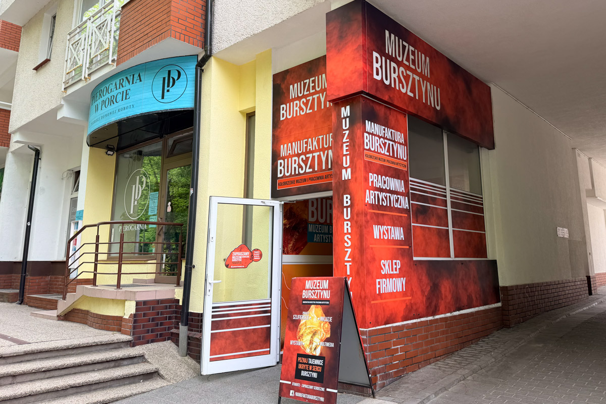 Manufaktura bursztynu w Kołobrzegu