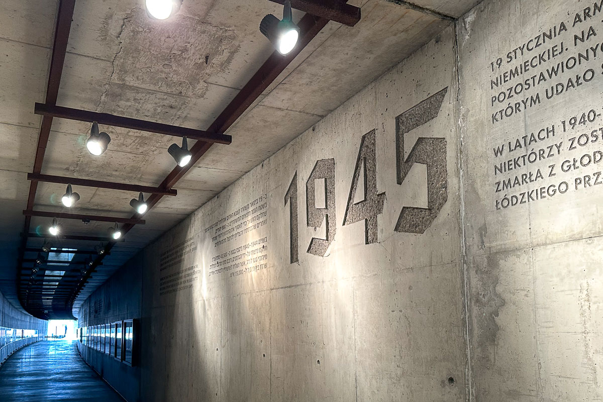 Tunel Deportowanych na terenie Stacji Radegast