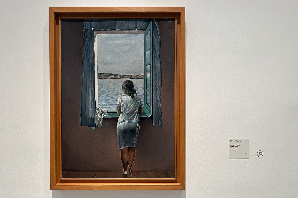 'Dziewczyna w oknie' - Salvador Dalí