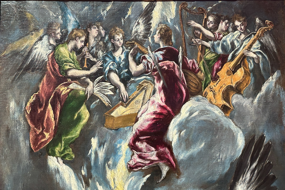 'Zwiastowanie Najświętszej Marii Panny' El Greco