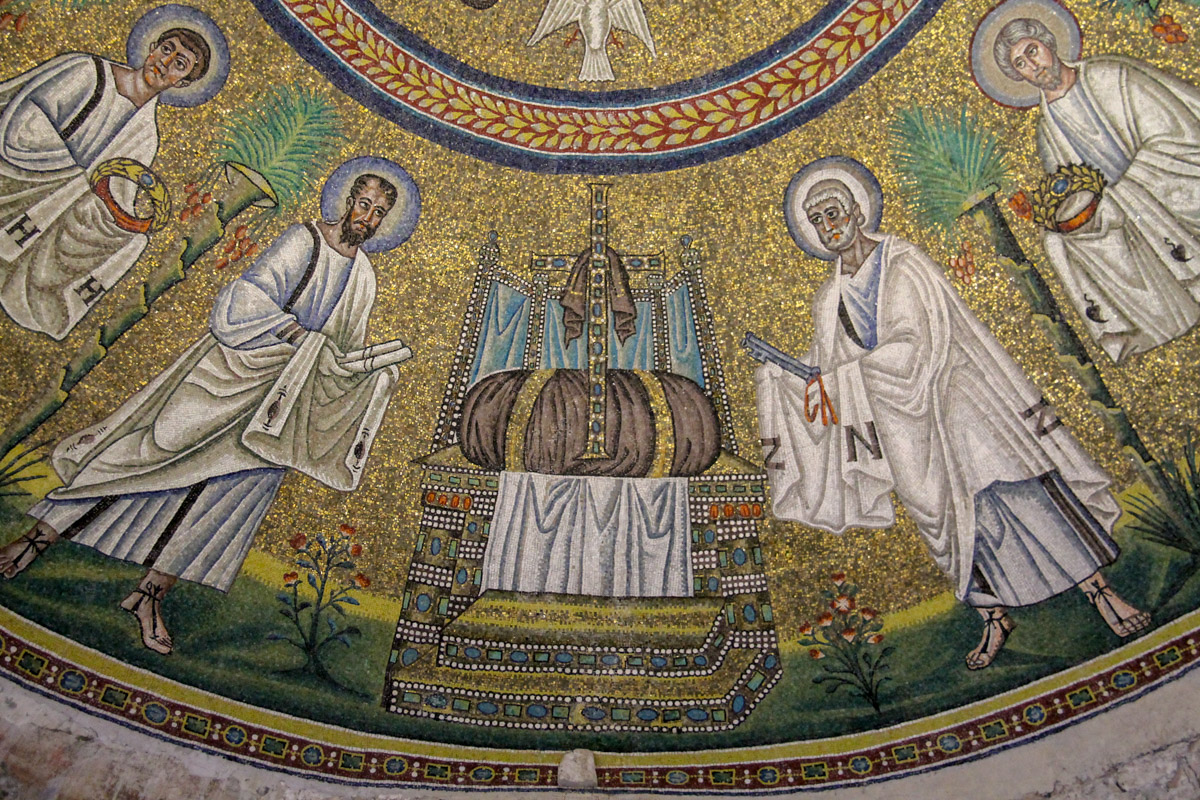 Mozaiki w Baptysterium Arianów w Rawennie