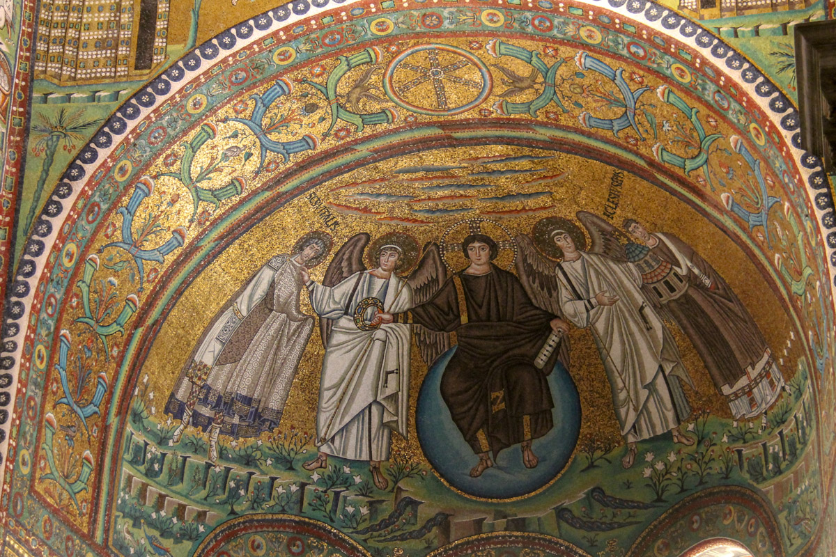 Mozaiki w bazylice św. Witalisa w Rawennie