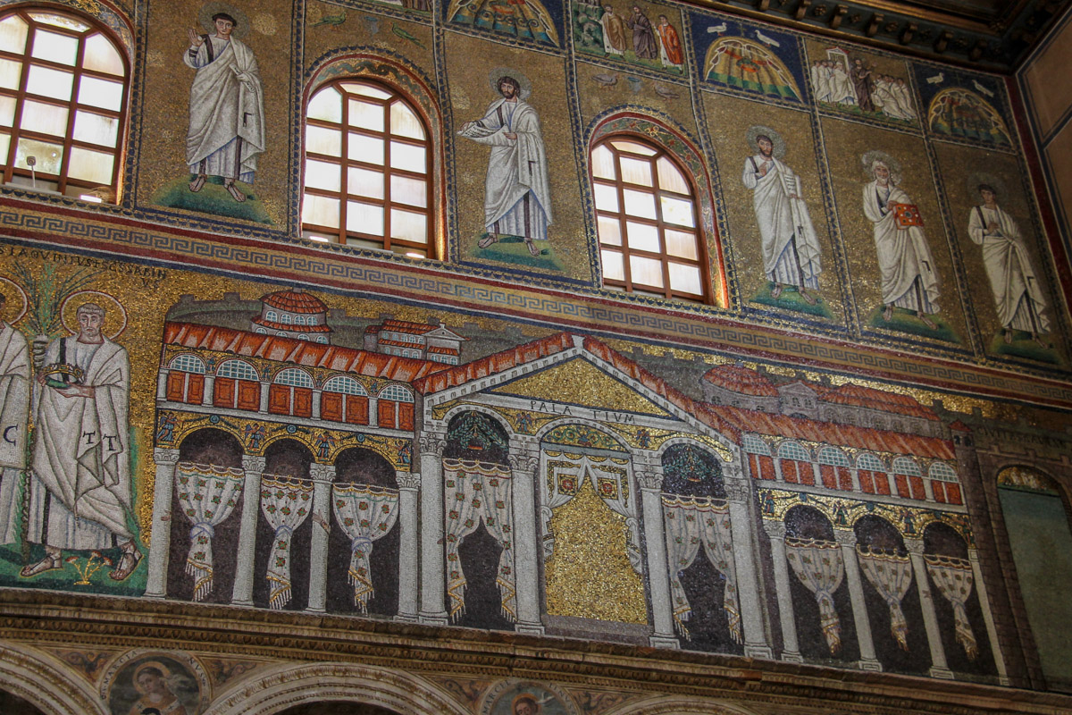 Dekoracje bazyliki Sant'Apollinare Nuovo