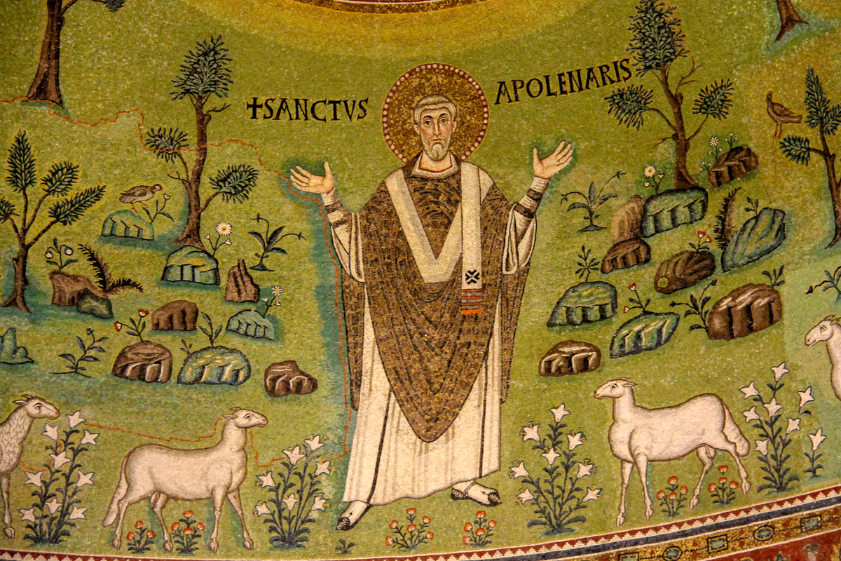 Mozaika w bazylice Sant’Apollinare in Classe