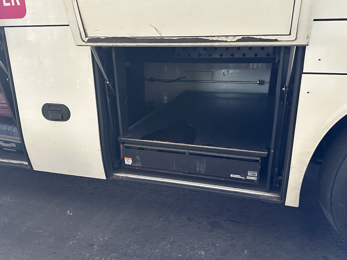 Miejsce na bagaż w autobusach Terravision
