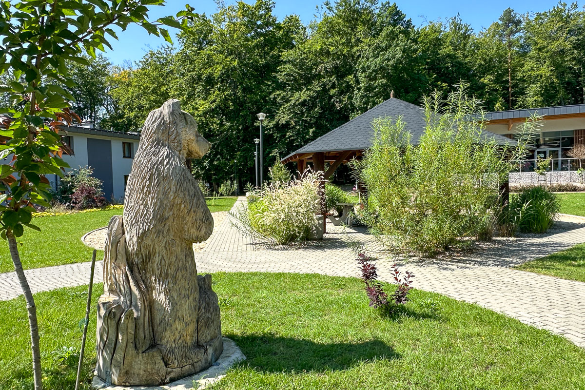 Teren wspólny w ośrodku Leśnik