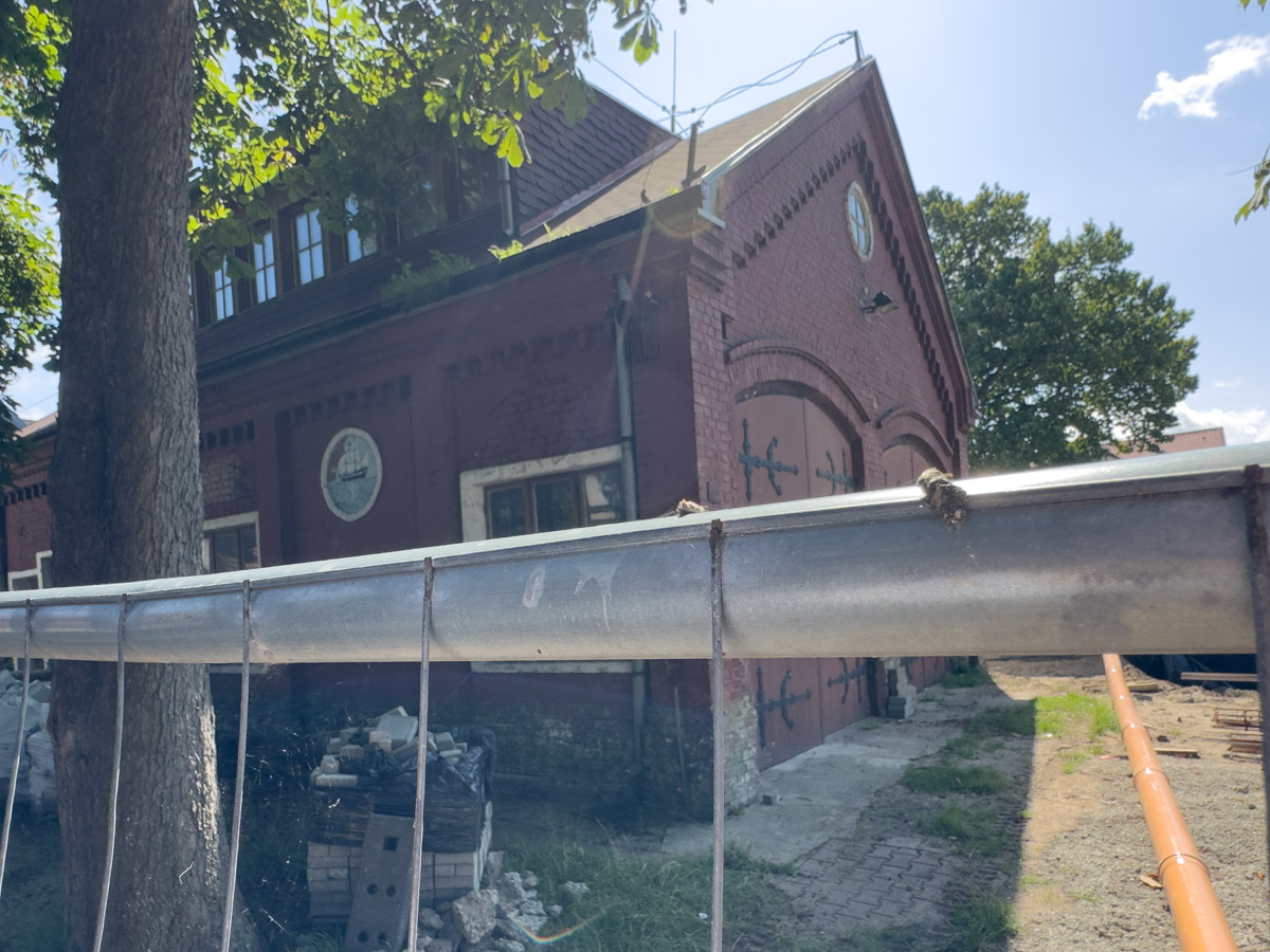 Historyczna baza morskich ratowników w Ustce