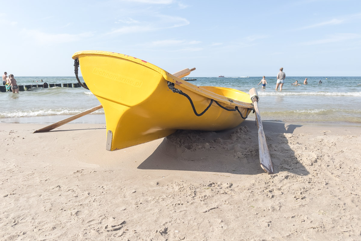 Plaża w Ustce