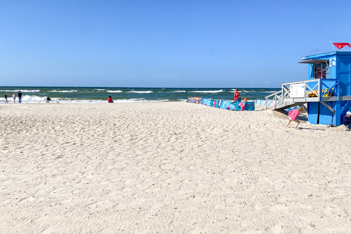 Plaża w Ustce