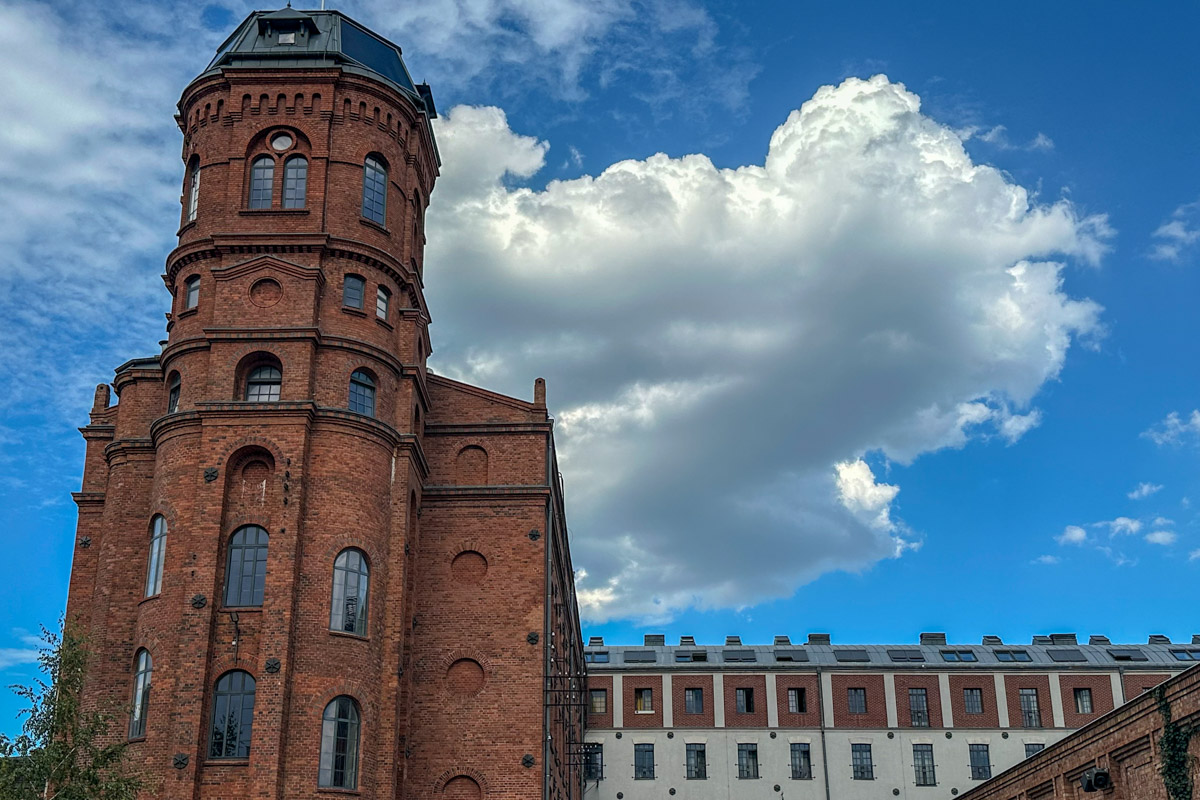 Na tyłach Starej Przędzalni - Żyrardów
