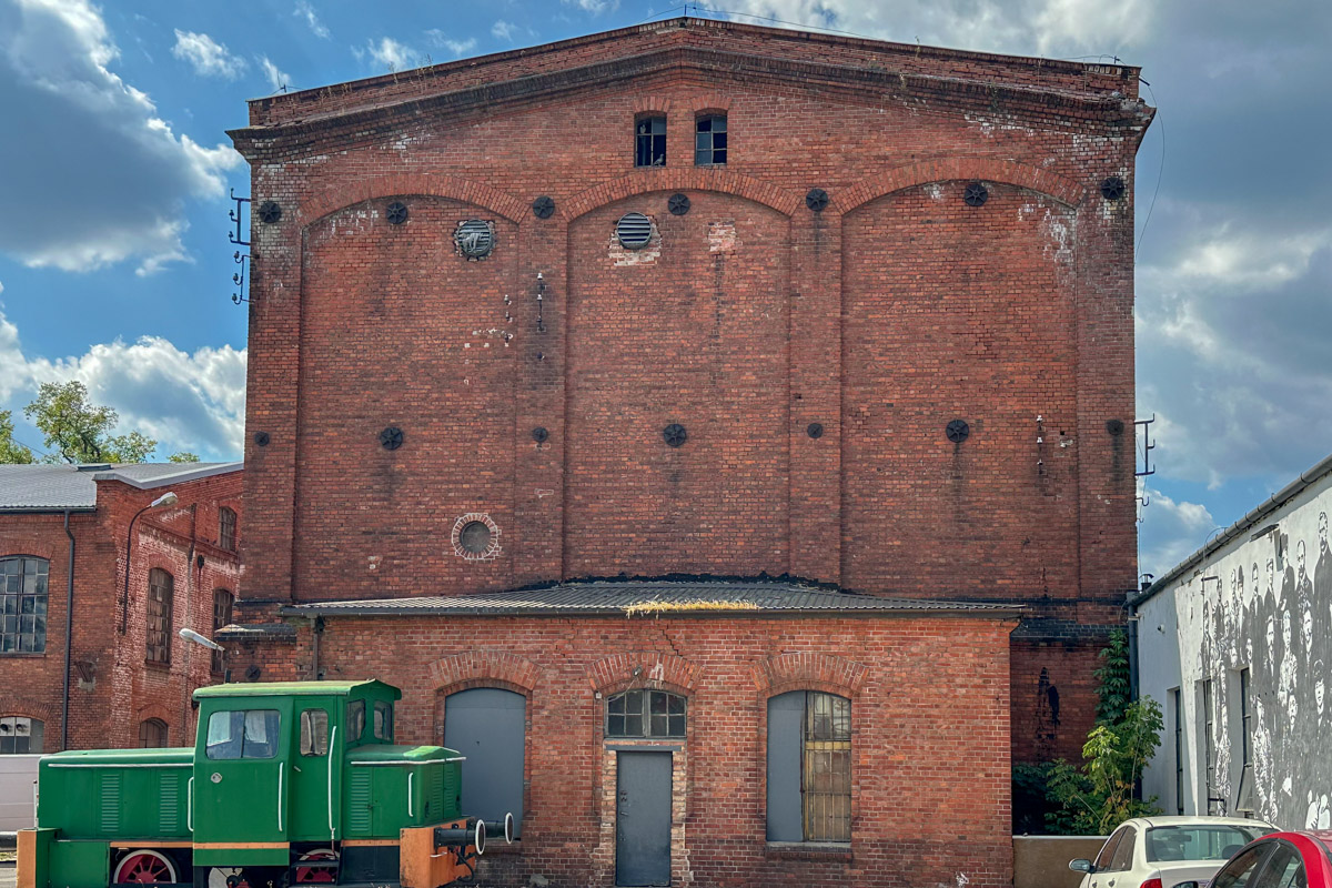 Zabudowanie dawnej fabryki - Żyrardów