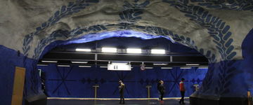Metro w Sztokholmie - najdłuższa galeria sztuki na świecie