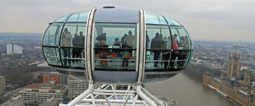 London Eye - diabelski młyn w Londynie