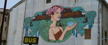 Street art w Diamante