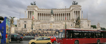 Ołtarz Ojczyzny w Rzymie - panoramiczny punkt widokowy