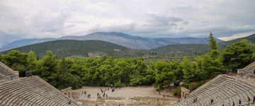 Teatr w Epidauros oraz sanktuarium Asklepiosa