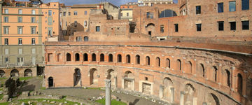 Hale Trajana w Rzymie: zwiedzanie muzeum for cesarskich