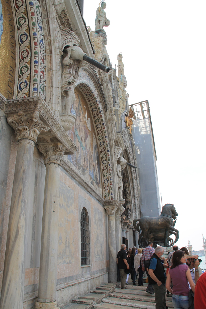 !Na tarasie Bazyliki Św. Marka w Wenecji