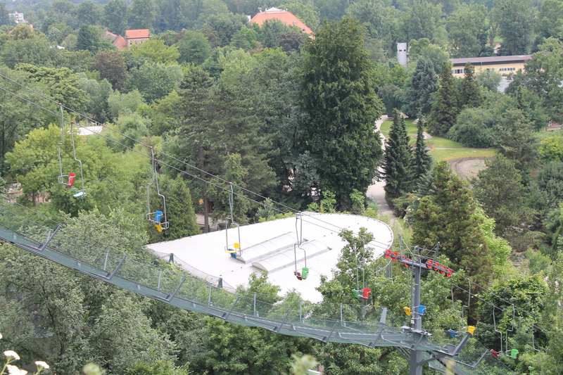 Kolejka nad ZOO w Pradze