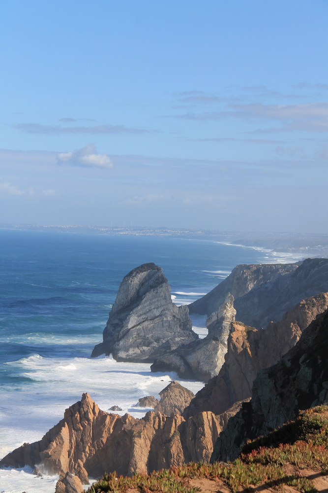 Widok z punktu widokowego - Cabo da Roca