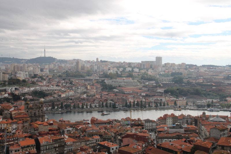 Porto - widok z Torre dos Clerigos