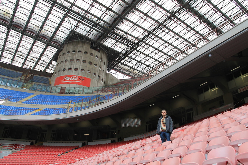 Stadion San Siro w Mediolanie - trybuny