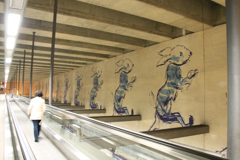 Lizbona - stacja metra Cais do Sodre