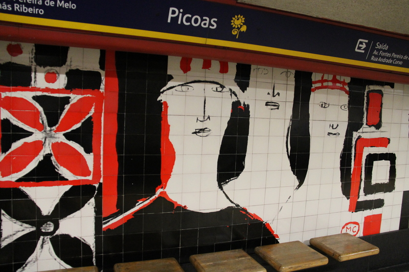 Lizbona - stacja metra Picoas
