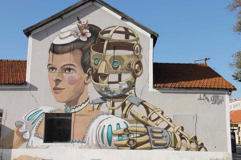 !Street art w Lizbonie