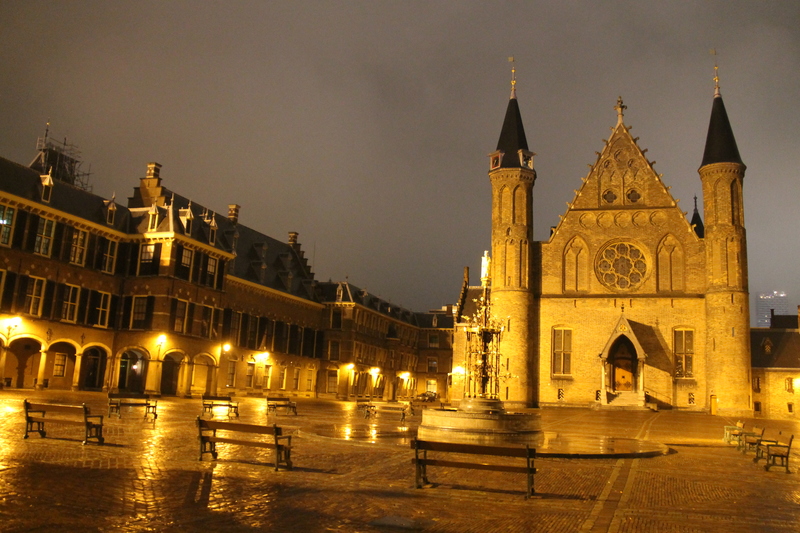 Plac Binnenhof w Hadze