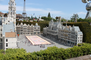 Wielki Plac w Brukseli - Mini-Europe Park w Brukseli
