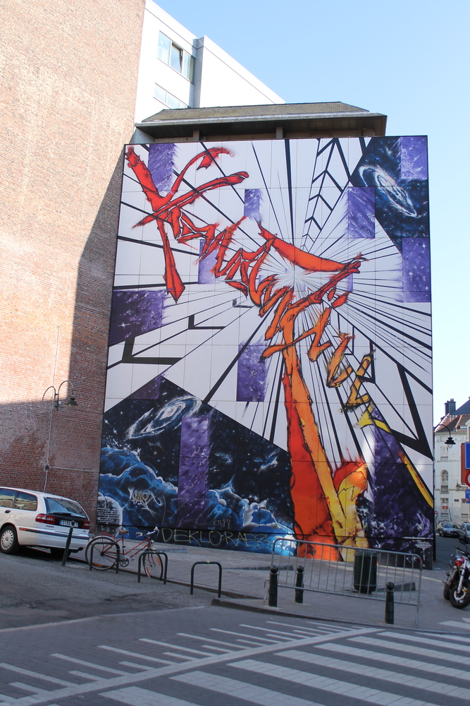 street art w Brukseli