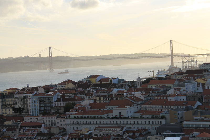 !Lizbona - widok z Zamku św Jerzego