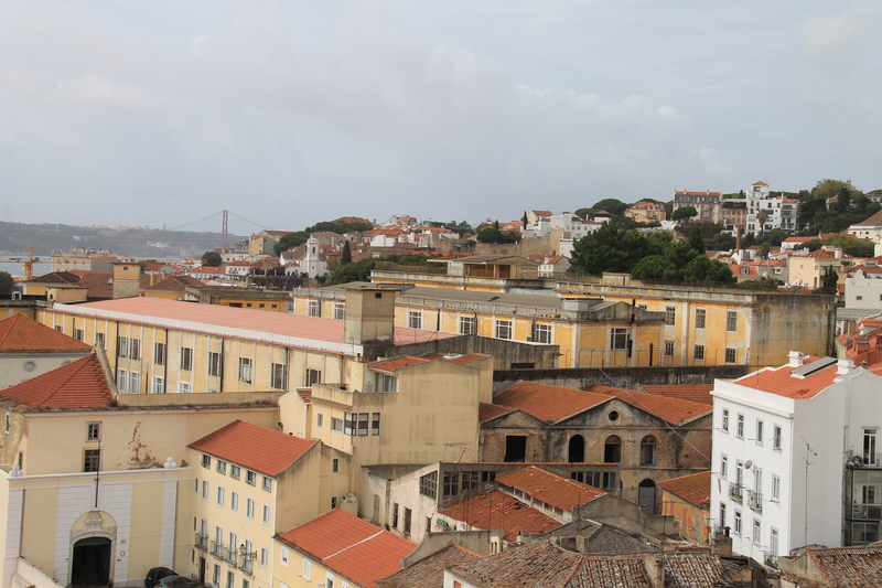 Widok z tarasu Panteonu Narodowego - Lizbona