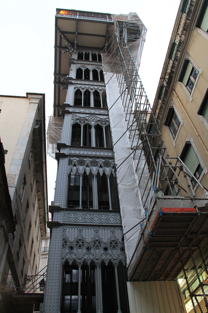 Winda - Elevador de Santa Justa - Lizbona