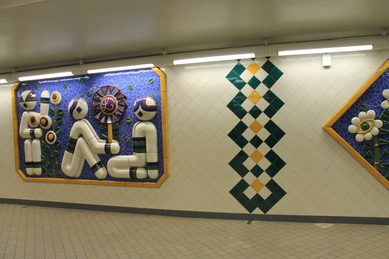 stacja metra Fridhemsplan w Sztokholmie