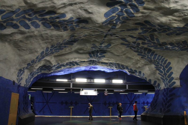 stacja T-Centralen w Sztokholmie