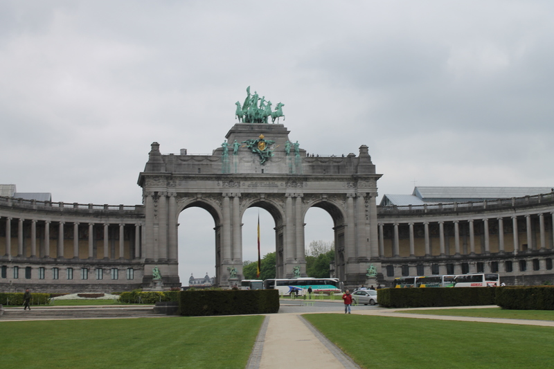 Łuk Triumfalny w parku Cinquantenaire 