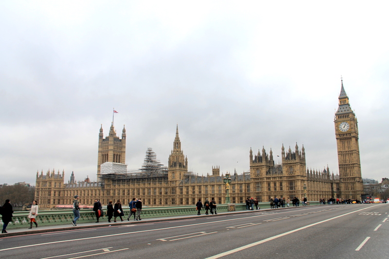 !Pałac Westminster w Londynie